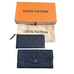 LV Louis Vuitton Empreinte Curieuse Wallet w/ insert